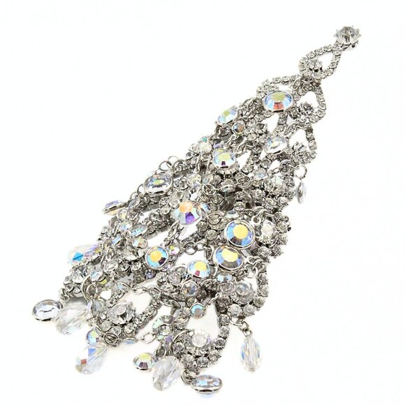 Kirks Folly Limited Edition 044/500 AB Crystals Millenium Christmas Tree Brooch - Picture 1 of 12